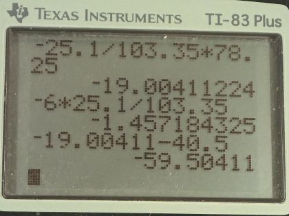 OpenStax College Physics, Chapter 21, Problem 38 (PE) calculator screenshot 1
