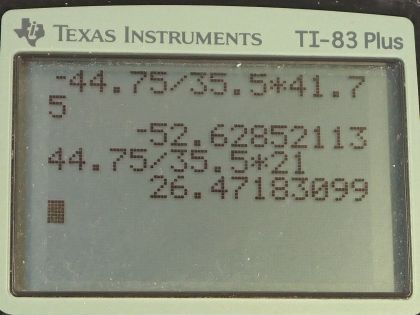 OpenStax College Physics, Chapter 21, Problem 40 (PE) calculator screenshot 1