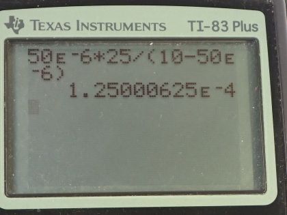 OpenStax College Physics, Chapter 21, Problem 46 (PE) calculator screenshot 1