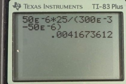 OpenStax College Physics, Chapter 21, Problem 47 (PE) calculator screenshot 1