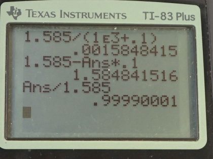 OpenStax College Physics, Chapter 21, Problem 50 (PE) calculator screenshot 1