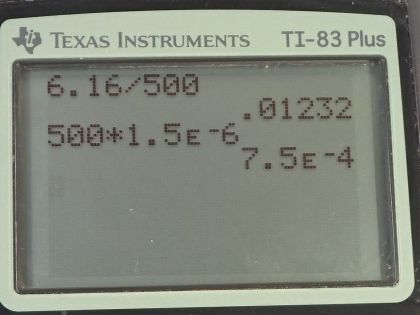 OpenStax College Physics, Chapter 21, Problem 68 (PE) calculator screenshot 1
