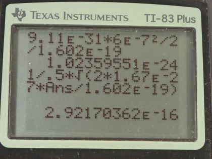 OpenStax College Physics, Chapter 22, Problem 74 (PE) calculator screenshot 1