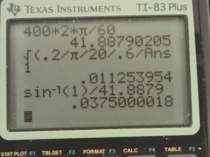 OpenStax College Physics, Chapter 23, Problem 4 (AP) calculator screenshot 1