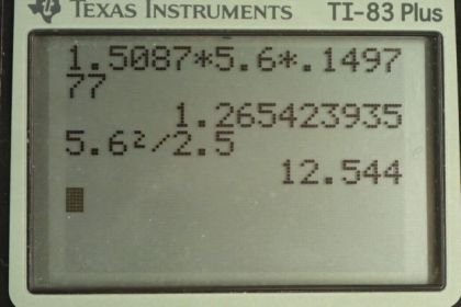 OpenStax College Physics, Chapter 23, Problem 103 (PE) calculator screenshot 2