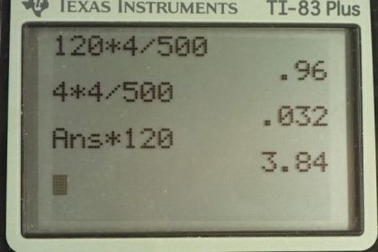 OpenStax College Physics, Chapter 23, Problem 47 (PE) calculator screenshot 1
