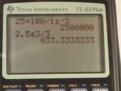 OpenStax College Physics, Chapter 23, Problem 68 (PE) calculator screenshot 1