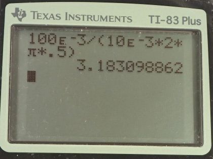 OpenStax College Physics, Chapter 23, Problem 90 (PE) calculator screenshot 1