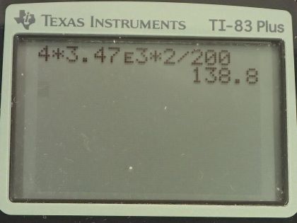 OpenStax College Physics, Chapter 24, Problem 42 (PE) calculator screenshot 2