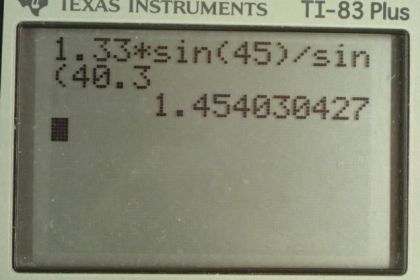 OpenStax College Physics, Chapter 25, Problem 13 (PE) calculator screenshot 1