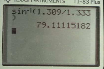 OpenStax College Physics, Chapter 25, Problem 23 (PE) calculator screenshot 1