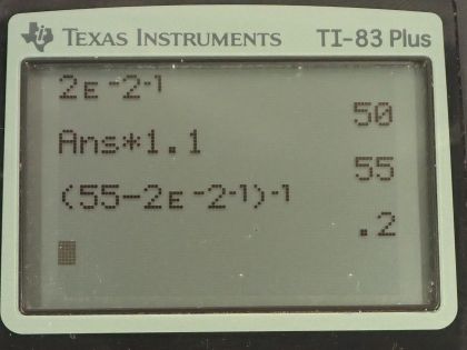OpenStax College Physics, Chapter 26, Problem 14 (PE) calculator screenshot 1