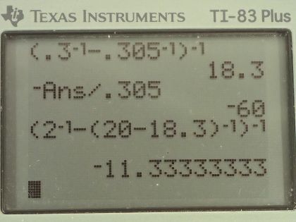 OpenStax College Physics, Chapter 26, Problem 30 (PE) calculator screenshot 1
