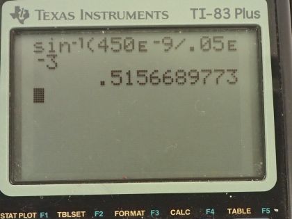 OpenStax College Physics, Chapter 27, Problem 6 (PE) calculator screenshot 1