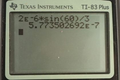 OpenStax College Physics, Chapter 27, Problem 11 (PE) calculator screenshot 1