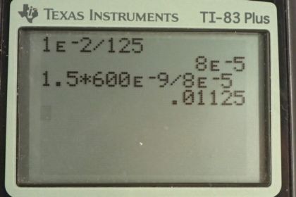 OpenStax College Physics, Chapter 27, Problem 39 (PE) calculator screenshot 1