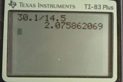 OpenStax College Physics, Chapter 27, Problem 53 (PE) calculator screenshot 2
