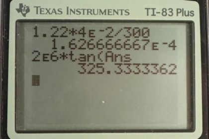 OpenStax College Physics, Chapter 27, Problem 57 (PE) calculator screenshot 1