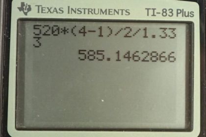 OpenStax College Physics, Chapter 27, Problem 75 (PE) calculator screenshot 2