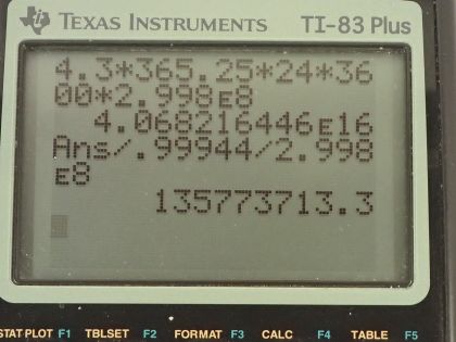 OpenStax College Physics, Chapter 28, Problem 16 (PE) calculator screenshot 1