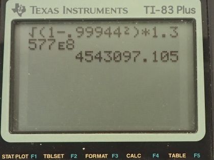 OpenStax College Physics, Chapter 28, Problem 16 (PE) calculator screenshot 2