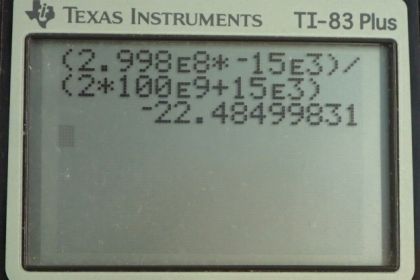 OpenStax College Physics, Chapter 28, Problem 31 (PE) calculator screenshot 1