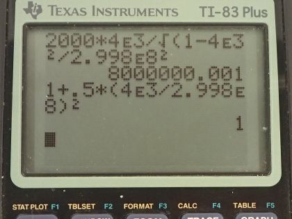 OpenStax College Physics, Chapter 28, Problem 38 (PE) calculator screenshot 1