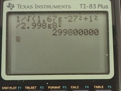 OpenStax College Physics, Chapter 28, Problem 42 (PE) calculator screenshot 1