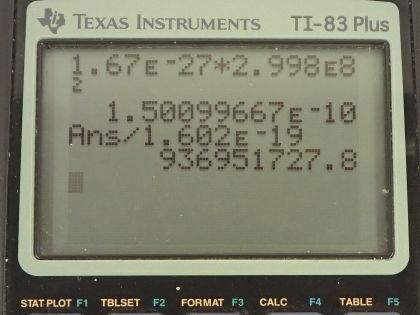 OpenStax College Physics, Chapter 28, Problem 44 (PE) calculator screenshot 1