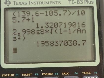 OpenStax College Physics, Chapter 28, Problem 52 (PE) calculator screenshot 1