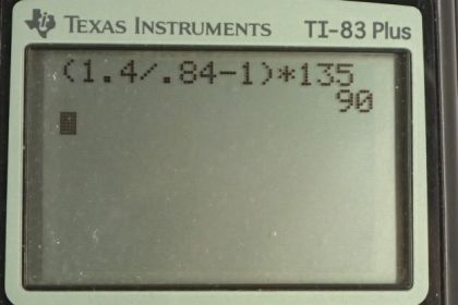 OpenStax College Physics, Chapter 28, Problem 57 (PE) calculator screenshot 1