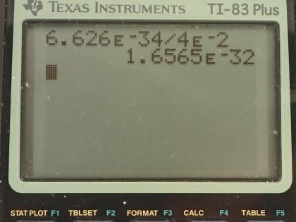 OpenStax College Physics, Chapter 29, Problem 38 (PE) calculator screenshot 1