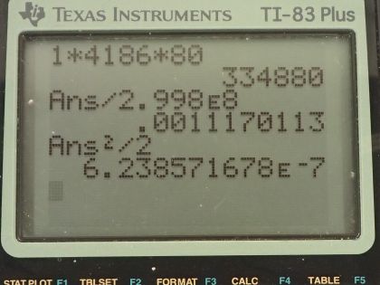OpenStax College Physics, Chapter 29, Problem 76 (PE) calculator screenshot 1