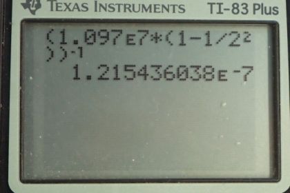 OpenStax College Physics, Chapter 30, Problem 7 (PE) calculator screenshot 1