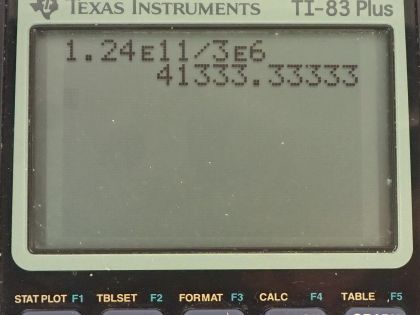 OpenStax College Physics, Chapter 30, Problem 68 (PE) calculator screenshot 2