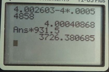 OpenStax College Physics, Chapter 31, Problem 15 (PE) calculator screenshot 1