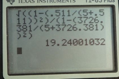 OpenStax College Physics, Chapter 31, Problem 15 (PE) calculator screenshot 2