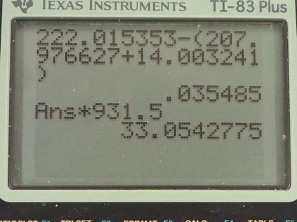 OpenStax College Physics, Chapter 31, Problem 34 (PE) calculator screenshot 1