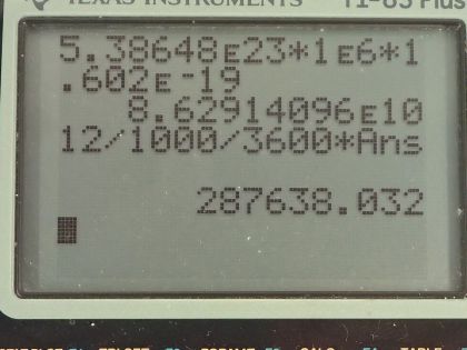 OpenStax College Physics, Chapter 31, Problem 62 (PE) calculator screenshot 3