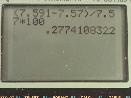 OpenStax College Physics, Chapter 31, Problem 72 (PE) calculator screenshot 3