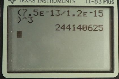 OpenStax College Physics, Chapter 31, Problem 81 (PE) calculator screenshot 1