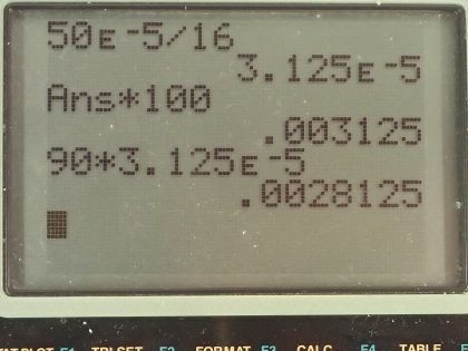 OpenStax College Physics, Chapter 32, Problem 2 (AP) calculator screenshot 1