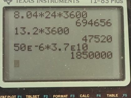 OpenStax College Physics, Chapter 32, Problem 6 (PE) calculator screenshot 1