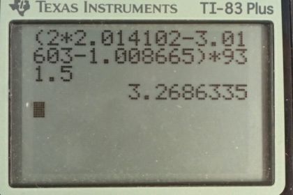 OpenStax College Physics, Chapter 32, Problem 33 (PE) calculator screenshot 2