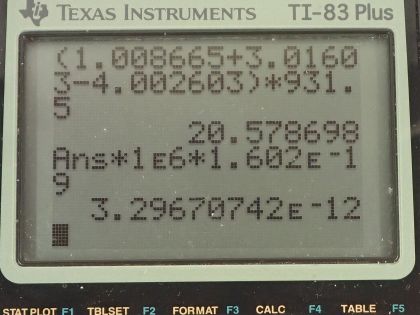 OpenStax College Physics, Chapter 32, Problem 40 (PE) calculator screenshot 1