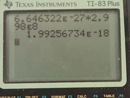OpenStax College Physics, Chapter 32, Problem 40 (PE) calculator screenshot 3