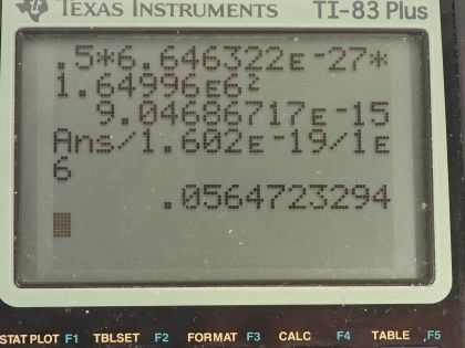 OpenStax College Physics, Chapter 32, Problem 40 (PE) calculator screenshot 5