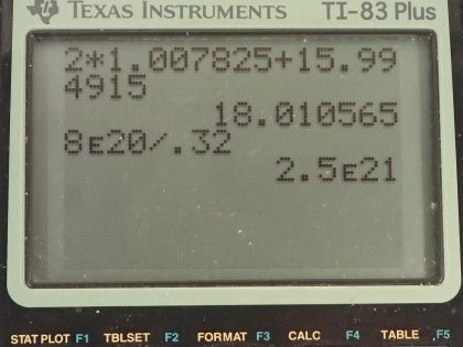 OpenStax College Physics, Chapter 32, Problem 42 (PE) calculator screenshot 1