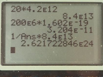 OpenStax College Physics, Chapter 32, Problem 56 (PE) calculator screenshot 1