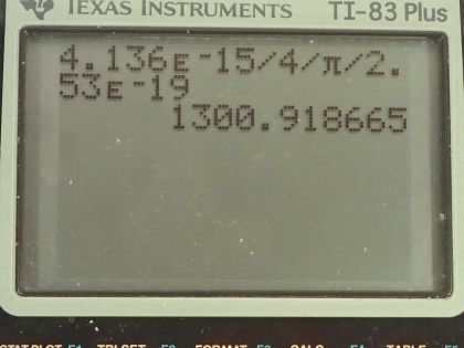 OpenStax College Physics, Chapter 33, Problem 26 (PE) calculator screenshot 1